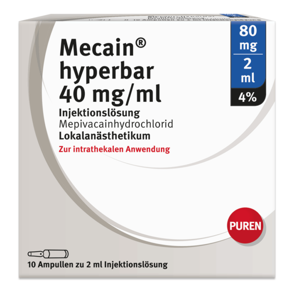 MECAIN® HYPERBAR 40 MG/ML