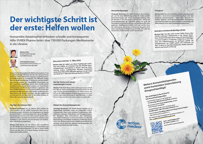 Ukraine Hilfe – Der wichtigste Schritt ist der erste: Helfen wollen